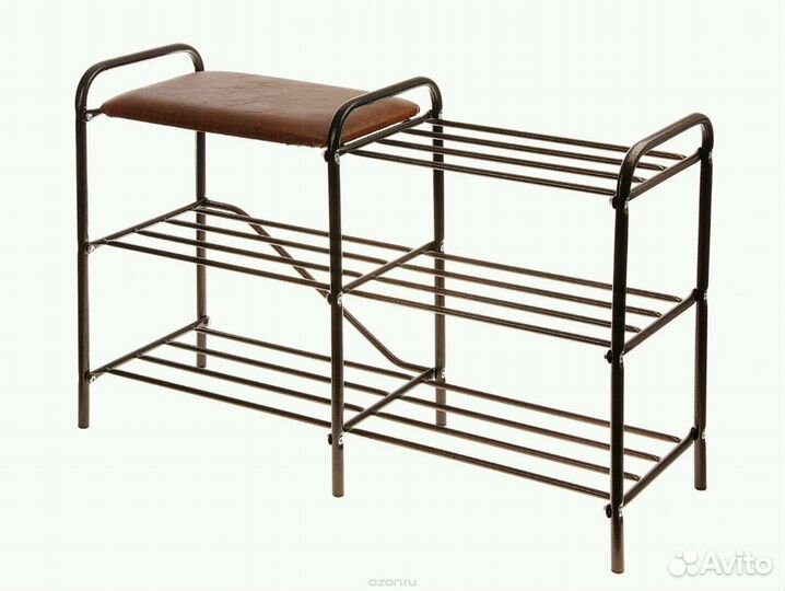 Подставка для обуви с сидением