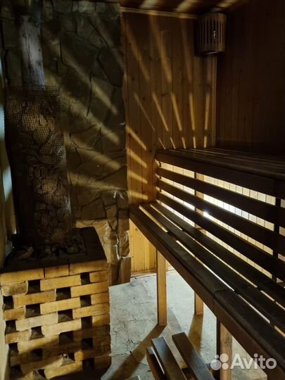 Аренда бани на берегу озера с мангалом