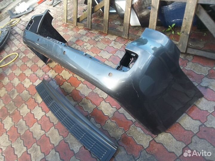 Toyota Land Cruiser 200 бампер задний (N2)