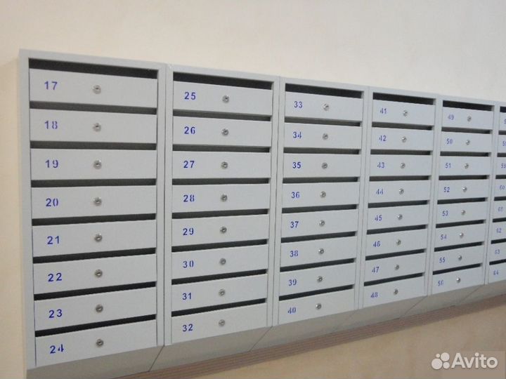 Почтовые ящики в подъезд (новые)
