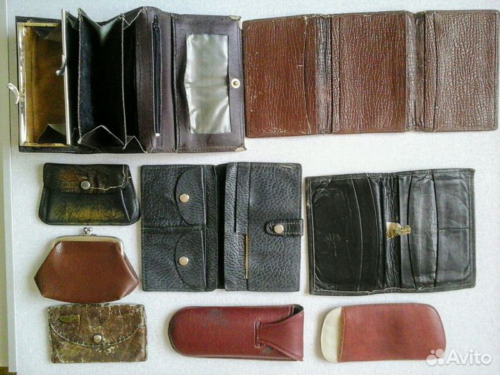 Кошельки, футляры для очков СССР и др