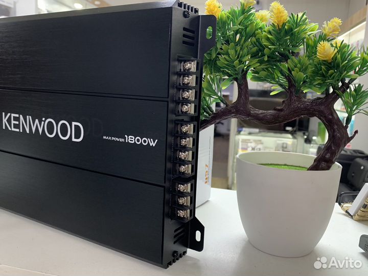 Автомобильный усилитель звука kenwood 457