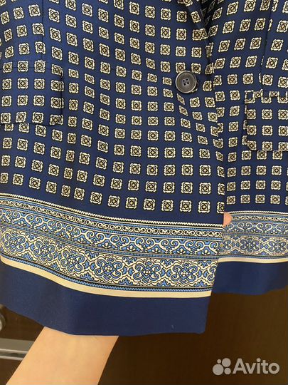 Жакет синий