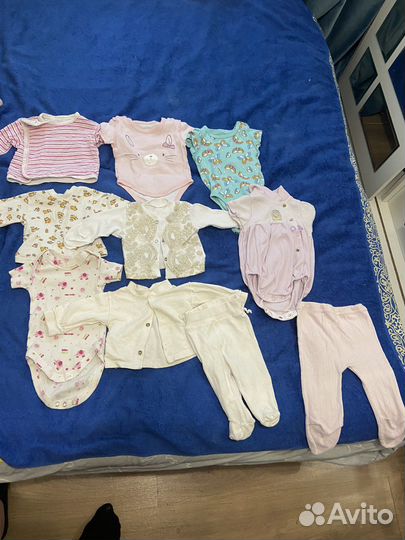 Детские вещи пакетом для девочек