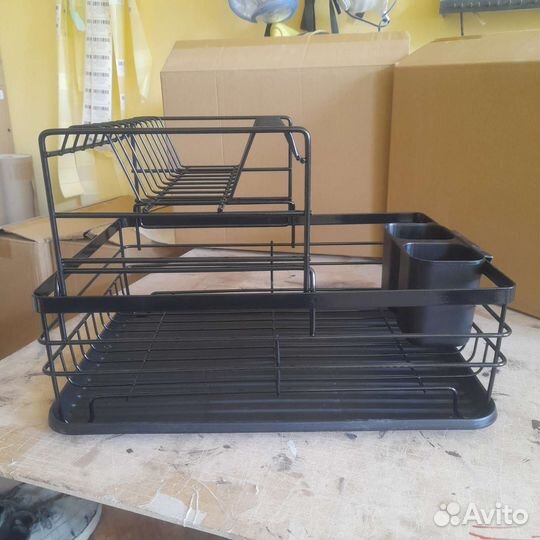 Сушилка для посуды настольная, двухъярусная,новые