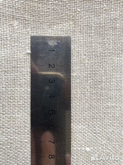 Холст 100 процентный лен обрез