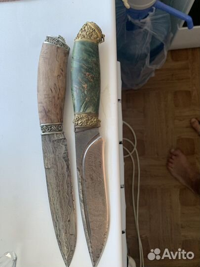 Ножи с дамаской стали