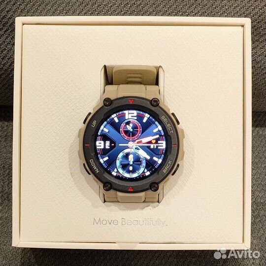 Смарт часы Xiaomi Amazfit T-Rex Khaki (A1919)