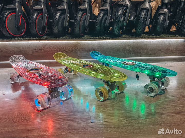 Скейтборд пенниборд лонгборд