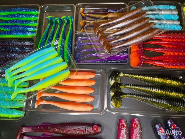 Силиконовые приманки Narval, Frapp и др