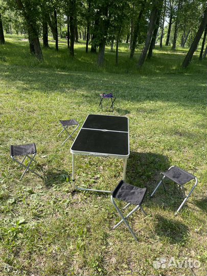 Стол складной туристический со стульями аренда