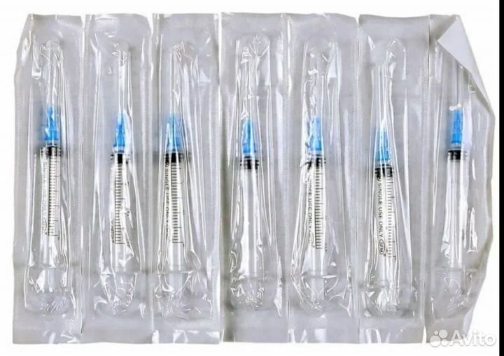 Шприц одноразовый трехкомпонентный sfm стерильный