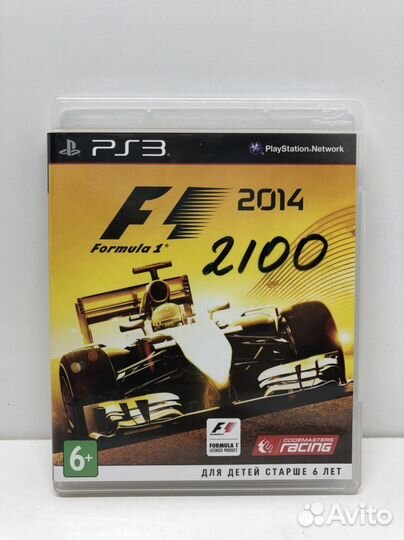 Диск F1 2014 на PS3