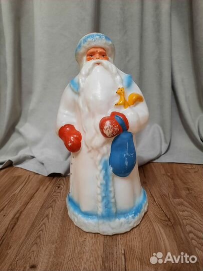 Дед мороз пластмассовый СССР