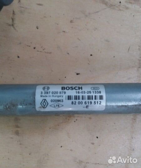 Трапеция дворников Renault Duster