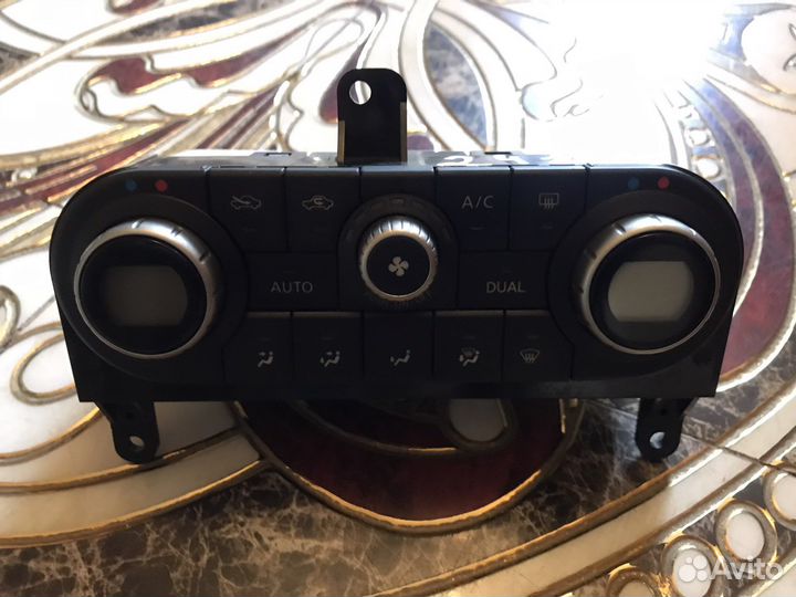 Блок управления климатом nissan qashqai