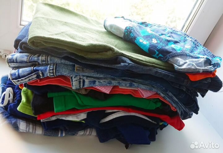 Вещи пакетом на мальчика рост 122-128