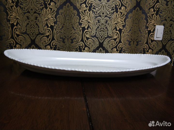 Блюдо большое дореволюционное. Англия