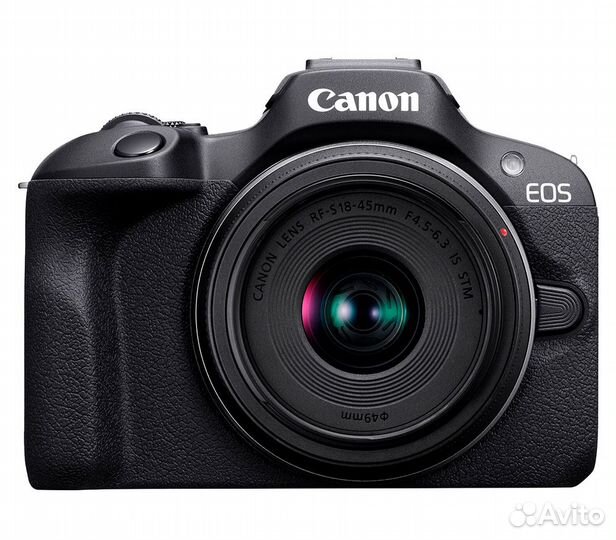 Беззеркальный фотоаппарат Canon EOS R100 Kit 18-45