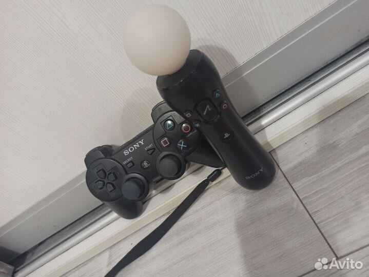 Оригинальный геймпад и Move для PS3
