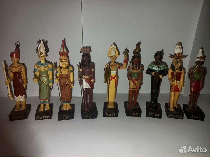 Статуэтки Богов Египта (30 штук)