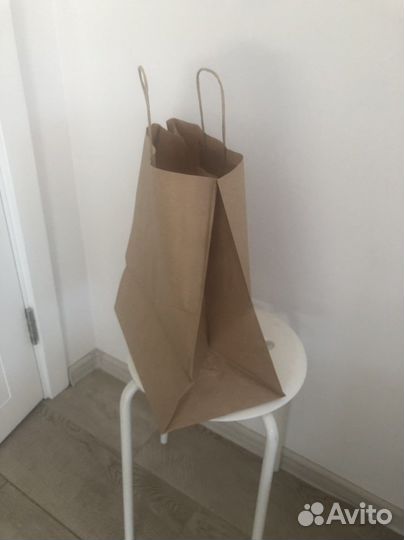 Крафт пакеты с ручками