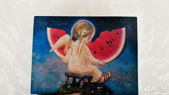 Картина на дереве