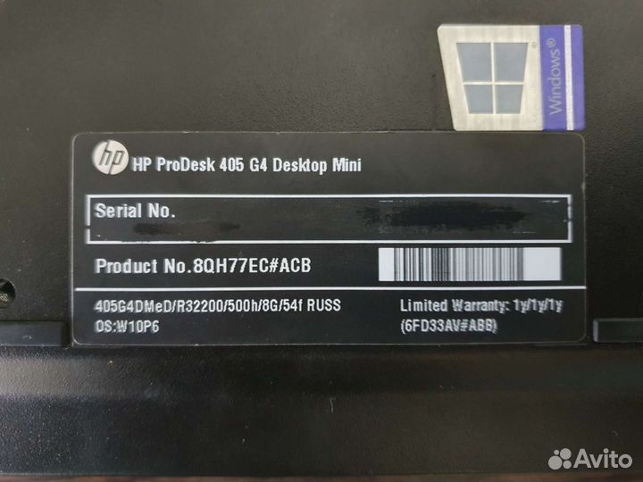 Неттоп ryzen 5 2400GE/DDR4 16GB/SSD 120/HDD 500GB