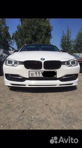 BMW F30 Alpina передний спойлер