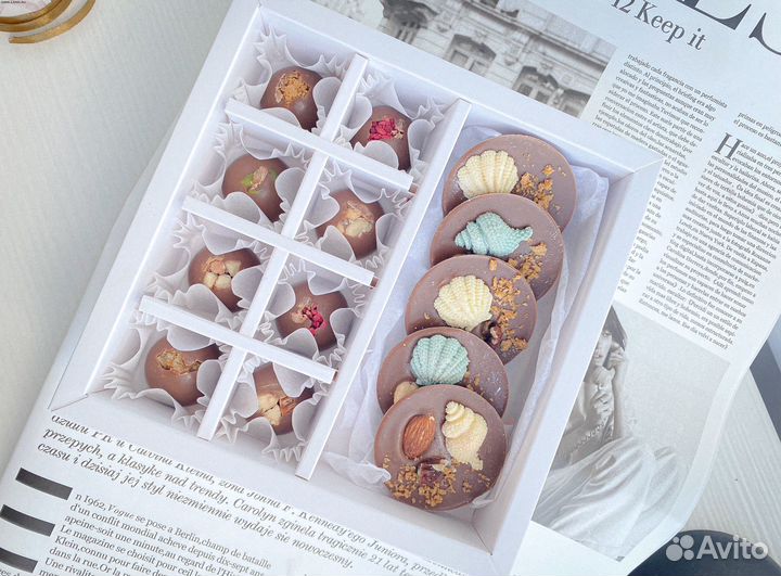 Шоколадный набор ручной работы
