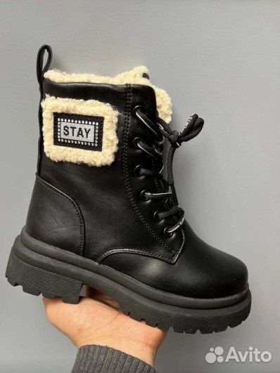 Ботинки зимние для девочки 34