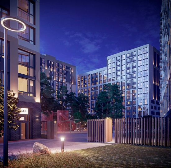 Квартира-студия, 35,9 м², 2/14 эт.