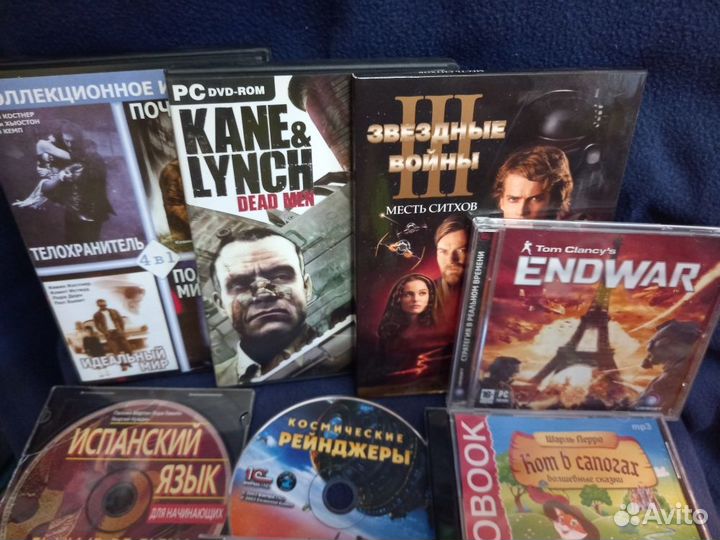 Компьютерные диски(игры/фильмы/обучающие)