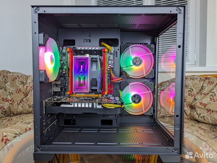 Игровой компьютер Intel 8 ядер, 32Gb, GTX 1050Ti