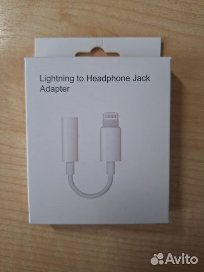 Переходник Lightning на 3,5 мм Jack