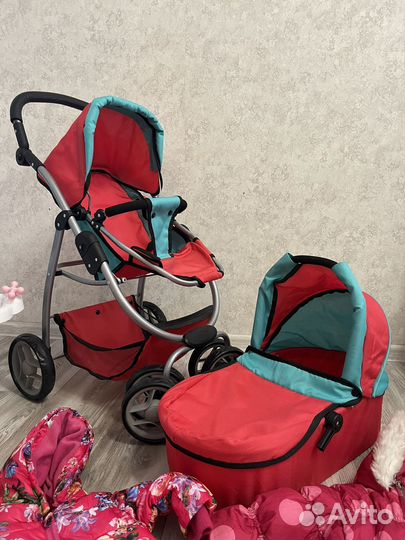 Коляска для куклы baby born