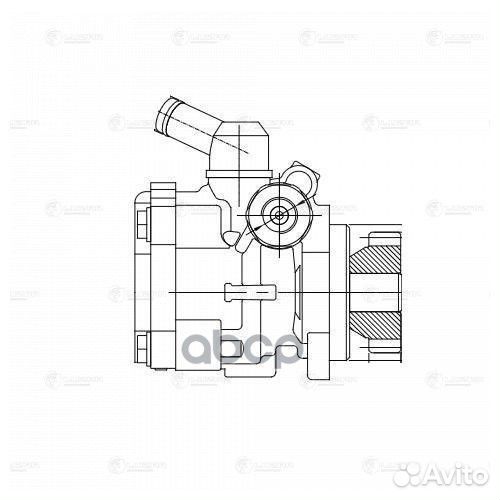 LPS 1901 насос гидроусилителя руля Toyota Land