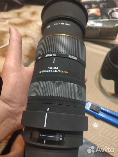 Sigma FX 50-500mm F 4 -6,3 APO DG состояние нового
