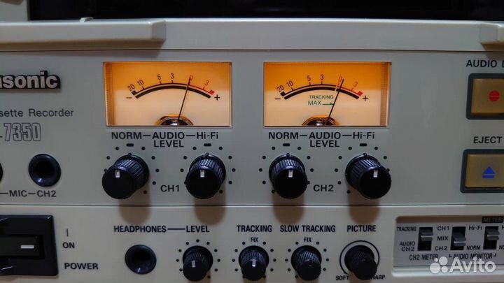 Panasonic AG-7350 Hi-Fi S-VHS, 115 часов