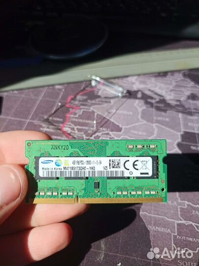 Оперативная память ddr3 для ноутбука 4gb