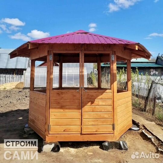 Беседка для дачи