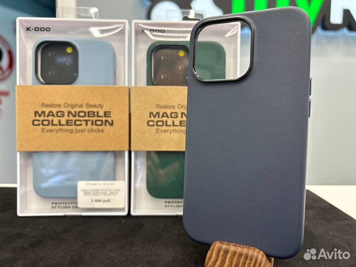 Чехол K-DOO iPhone 13 Pro Кожа