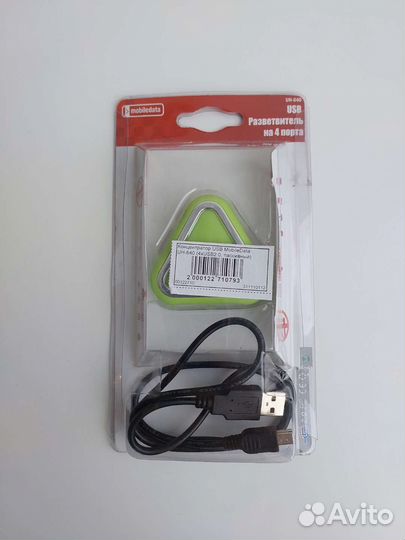 Хаб USB Mobiledata UH-640 USB 4 ports