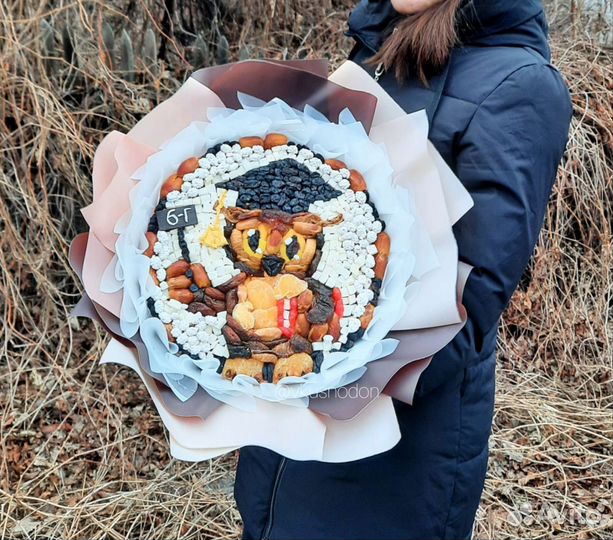 Оригинальный подарок Картина из сухофруктов