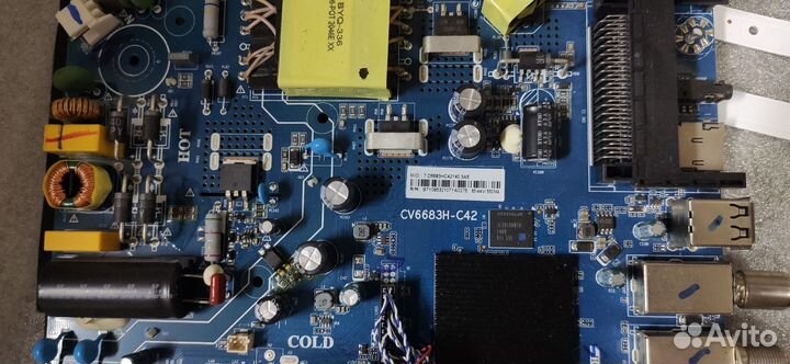 Плата haier 43 SMART tv mx light