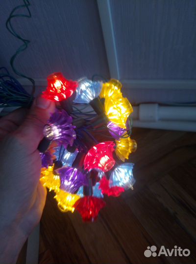 Елочные гирлянды СССР