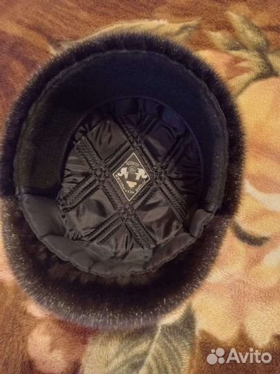 Шапка зимняя,мех нерпа