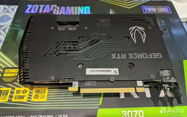 Zotac Gaming GeForce RTX 3070 Twin Edge LHR 8GB