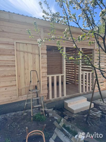 Строительство бань, домов, пристроек, терасс