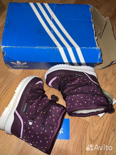 Новые зимние сапоги adidas siena рр 22